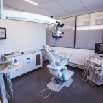 dental suite with chair and equipment